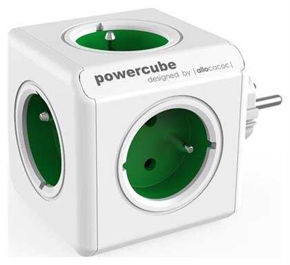 Allocacoc Original PowerCube 5 Θέσεων Χωρίς Καλώδιο Πράσινο από το e-shop