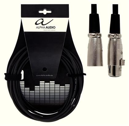 Alpha Audio Cable XLR male - XLR female 3m (190.040)