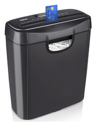 Alpina Appliances Καταστροφέας Εγγράφων Strip Cut 6 Φύλλων με Κάδο 10lt