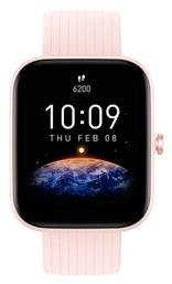 Amazfit Bip 3 Pro 45mm Αδιάβροχο Smartwatch με Παλμογράφο (Pink) από το e-shop