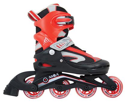 AMILA Inline Rollers Κόκκινα Παιδικά