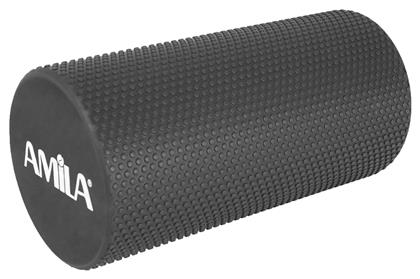 AMILA Κύλινδρος Μασάζ Μαύρος 30cm