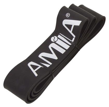Amila Λάστιχο Γυμναστικής Loop Πολύ Σκληρό Μαύρο
