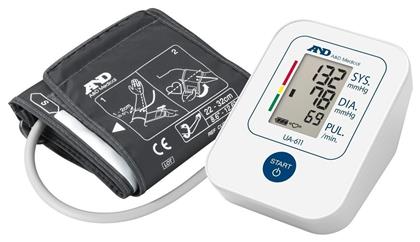 A&D UA-611 Ηλεκτρονικό Πιεσόμετρο Μπράτσου Ακριβείας