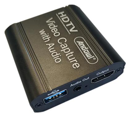 Andowl Q-HD485 Video Capture για Laptop / PC και σύνδεση HDMI / USB-A από το MagicStore