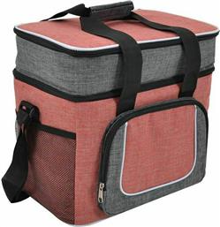 Ankor Ισοθερμική Τσάντα Ώμου 22 λίτρων Κόκκινη Μ30 x Π22 x Υ34εκ.