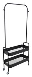Ankor Τροχήλατη Κρεμάστρα Δαπέδου από Μέταλλο 67x30x159cm
