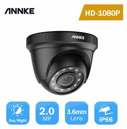 Annke C51BL CCTV Κάμερα Παρακολούθησης Full HD 1080p Αδιάβροχη με Φακό 3.6mm σε Μαύρο Χρώμα από το e-shop