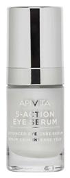 Apivita 5-Action Ενυδατικό & Αντιγηραντικό Serum Ματιών για Σύσφιξη 15ml