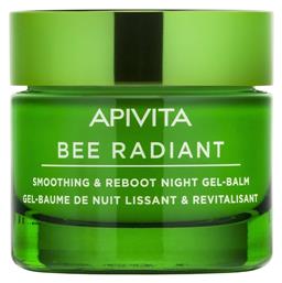 Apivita Bee Radiant White Peony & Patented Propolis Balm Προσώπου Νυκτός για Ενυδάτωση & Αντιγήρανση με Υαλουρονικό Οξύ 50ml