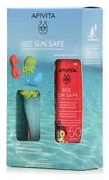 Apivita Bee Sun Safe Αδιάβροχο Παιδικό Αντηλιακό Spray SPF50 200ml & Δώρο 3 Παιχνίδια Άμμου Παραλίας από το Pharm24