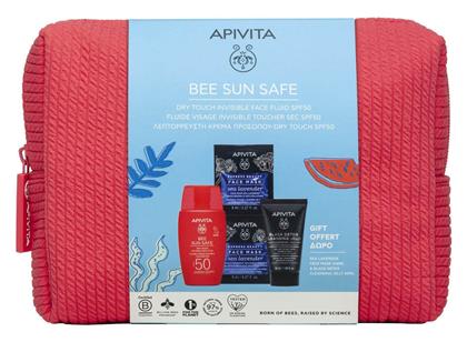 Apivita Bee Sun Safe Dry Touch Invisible Σετ Αντηλιακών 4τμχ
