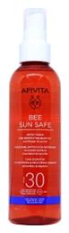 Apivita Bee Sun Safe Ηλίανθος & Καρότο Αδιάβροχο Αντηλιακό Λάδι για το Σώμα SPF30 σε Spray 200ml από το Pharm24