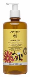 Apivita Παιδικό Αφρόλουτρο & Σαμπουάν ''Mini Bees'' με Καλέντουλα σε Μορφή Gel 500ml