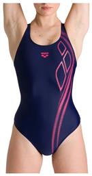 Arena Spirit Swim Pro Navy Μπλε Αθλητικό Ολόσωμο Μαγιό