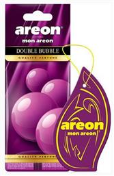 Areon Αρωματική Καρτέλα Κρεμαστή Αυτοκινήτου Mon Double Bubble