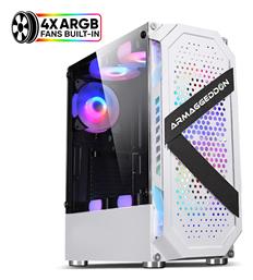 Armaggeddon Tritron Pro 200 Gaming Midi Tower με Πλαϊνό Παράθυρο