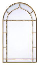 ArteLibre Καθρέπτης Τοίχου με Χρυσό Μεταλλικό Πλαίσιο 86x50cm