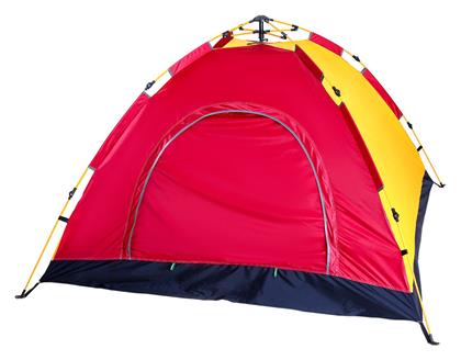 ArteLibre Solta Αυτόματη Σκηνή Camping Igloo Κόκκινη για 4 Άτομα 200x200x135εκ.