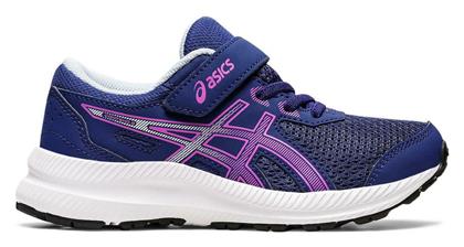 ASICS Αθλητικά Παιδικά Παπούτσια Running Contend 8 Navy Μπλε