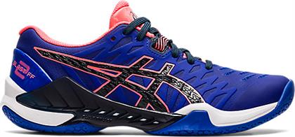 Asics Blast FF 2 Γυναικεία Παπούτσια Τένις Μπλε για Όλα τα Γήπεδα