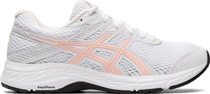 Asics Gel-Contend 6 Γυναικεία Αθλητικά Παπούτσια Running Λευκά από το Cosmossport