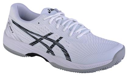 ASICS Gel-Game 9 Clay/Oc Ανδρικά Παπούτσια Τένις για Χωμάτινα Γήπεδα Λευκά