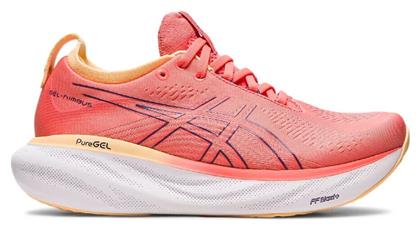 ASICS Gel-Nimbus 25 Γυναικεία Αθλητικά Παπούτσια Running Papaya / Dusty Purple