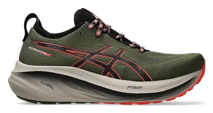 ASICS Gel-Nimbus 26 TR Ανδρικά Αθλητικά Παπούτσια Trail Running Πράσινα