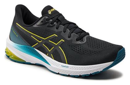 ASICS Gt-1000 12 Ανδρικά Αθλητικά Παπούτσια Running Μαύρο