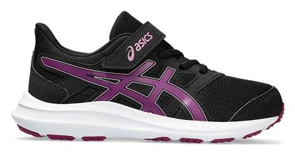 ASICS Jolt 4 Αθλητικά Παιδικά Παπούτσια Running με Σκρατς Μαύρα