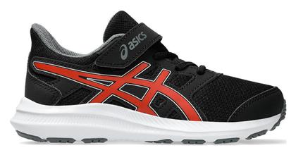 ASICS Jolt 4 PS Αθλητικά Παιδικά Παπούτσια Running με Κορδόνια Μαύρα