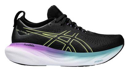 ASICS Nimbus 25 Γυναικεία Αθλητικά Παπούτσια Running Μαύρα