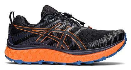 ASICS Trabuco Max Ανδρικά Αθλητικά Παπούτσια Trail Running Black / Shocking Orange