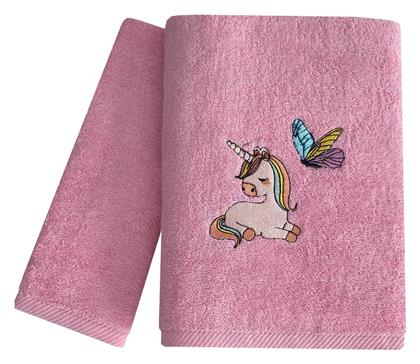 Astron Italy Σετ Βρεφικές Πετσέτες 2τμχ Ροζ Βάρους 480gr/m²