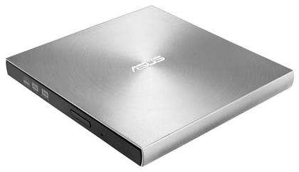 Asus ZenDrive U7M Εξωτερικός Οδηγός Εγγραφής/Ανάγνωσης DVD/CD για Laptop / Desktop Ασημί