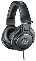 Audio Technica ATH-M30x Ενσύρματα Over Ear Studio Ακουστικά Μαύρα