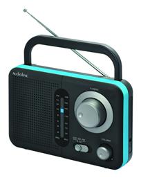 Audioline TR-412 Retro Επιτραπέζιο Ραδιόφωνο Ρεύματος / Μπαταρίας