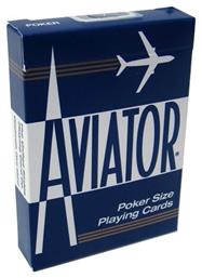 Aviator Poker Size Cards Blue από το Plus4u