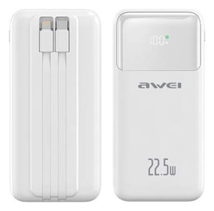 Awei P106K 10000mAh 22.5W Λευκό