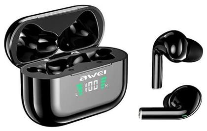 Awei T29P In-ear Bluetooth Handsfree Ακουστικά με Αντοχή στον Ιδρώτα και Θήκη Φόρτισης Μαύρα από το Filinda