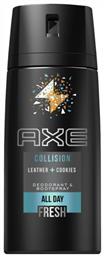 Axe Collision Leather & Cookies All Day Fresh Deodorant & Bodyspray 150ml