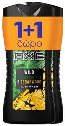 Axe Wild Green Mojito & Cedarwood Αφρόλουτρο σε Gel για Άνδρες 2x400ml