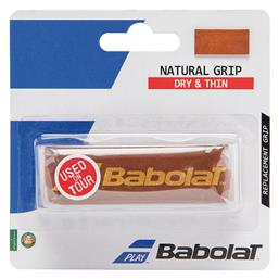 Babolat Natural Grip Replacement Grip Καφέ 1τμχ από το E-tennis