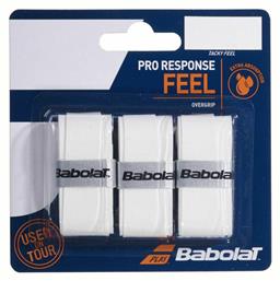 Babolat Pro Responce Overgrip Λευκό 3τμχ