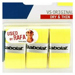 Babolat VS Original Overgrip Κίτρινο 3τμχ από το MybrandShoes