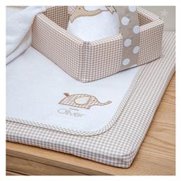 Baby Oliver Μαλακή Αλλαξιέρα Des. 302 Welcome Little One Beige