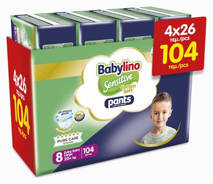 Babylino Cotton Soft Pants No. 8 για 20+kgkg