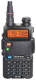 Baofeng UV-5R Ασύρματος Πομποδέκτης UHF/VHF 5W με Μονόχρωμη Οθόνη