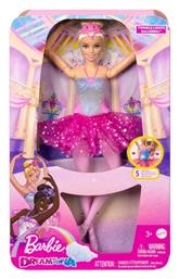 Barbie Κούκλα Dreamtopia Magic Light Ballerina για 3+ Ετών